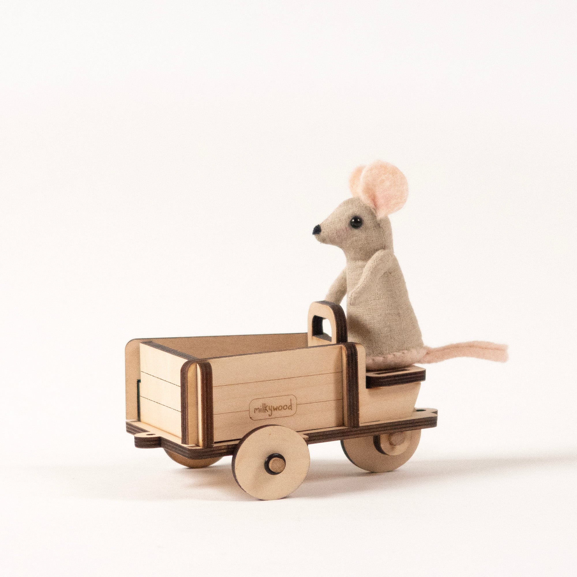Petit vélo cargo miniature à assembler